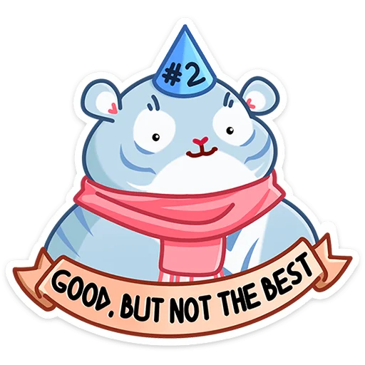 🥈 Стикер «Зимний Рулет» для Telegram