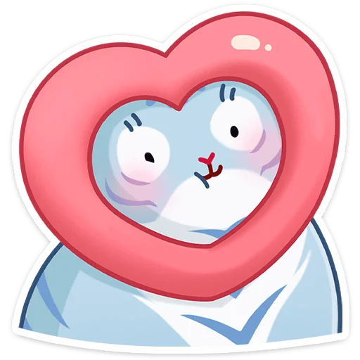 ❤️ Стикер «Зимний Рулет» для Telegram