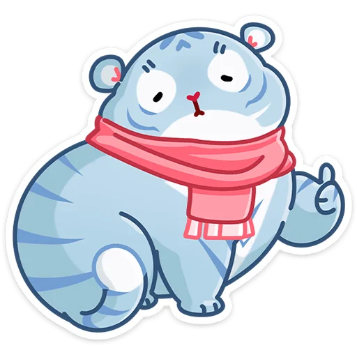 👍 Стикер «Зимний Рулет» для Telegram