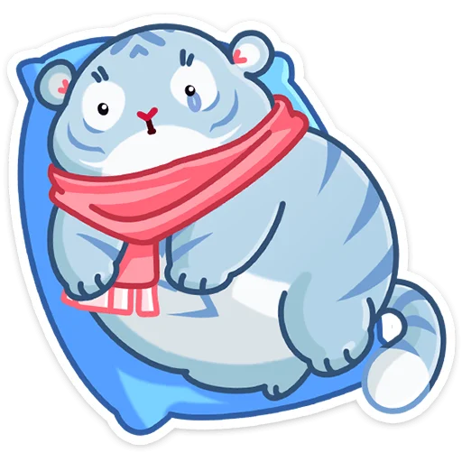 😢 Стикер «Зимний Рулет» для Telegram
