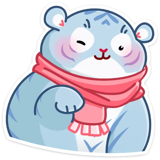 😉 Стикер «Зимний Рулет» для Telegram