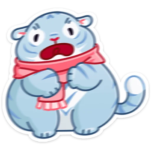 😧 Стикер «Зимний Рулет» для Telegram