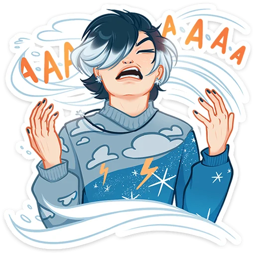 😠 Стикер «Винтер» для Telegram