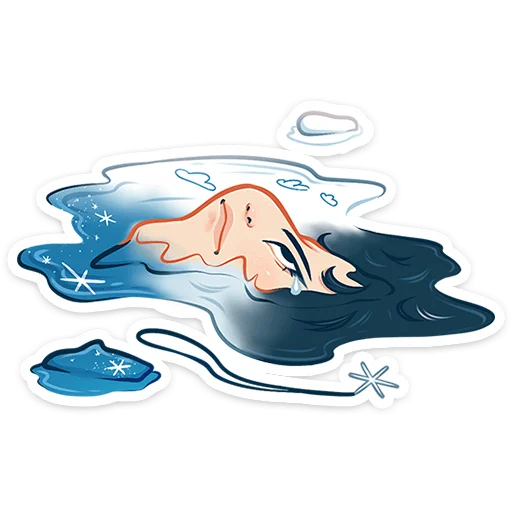 🫠 Стикер «Винтер» для Telegram