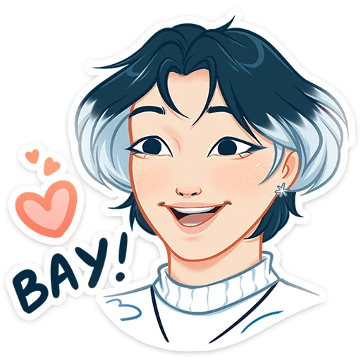 😍 Стикер «Винтер» для Telegram