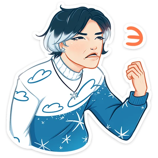 😠 Стикер «Винтер» для Telegram
