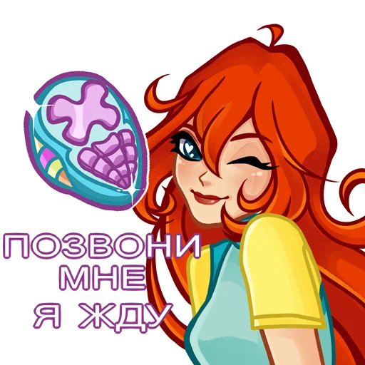 Стикер 31 Winx Club Magic Stickers (Part 1)