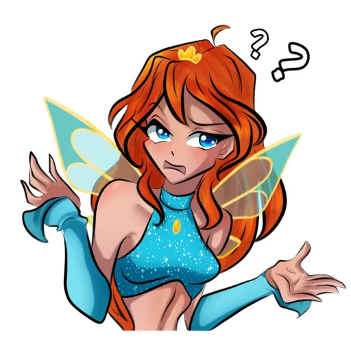 Стикер 14 Winx Club Magic Stickers (Part 1)