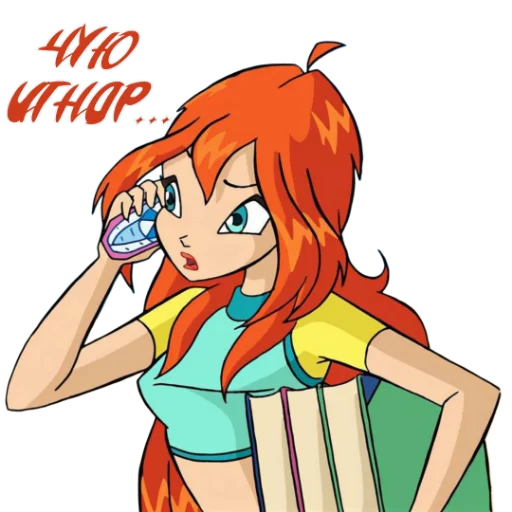 👽 Стикер «Winx Meme Club» для Telegram