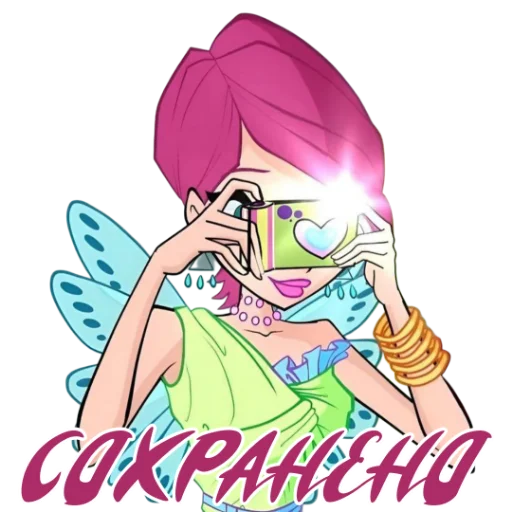 ✅ Стикер «Winx Meme Club» для Telegram