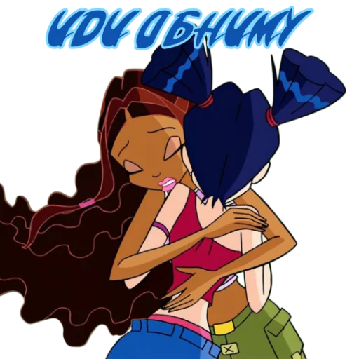 👐 Стикер «Winx Meme Club» для Telegram