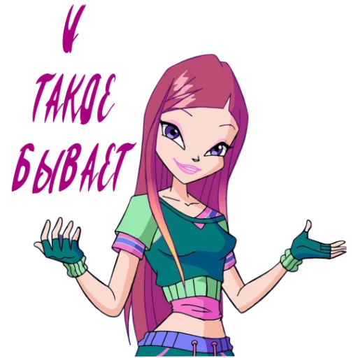 💁‍♀ Стикер «Winx Meme Club» для Telegram