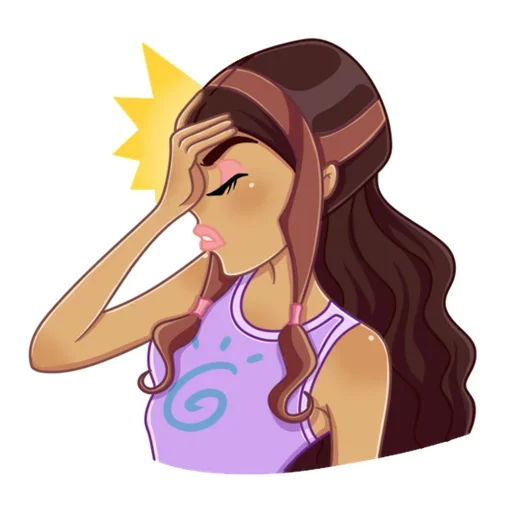 😕 Стикер «Winx» для Telegram