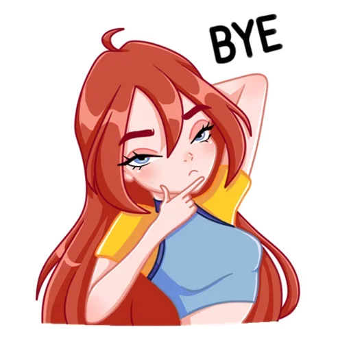 😡 Стикер «Winx» для Telegram