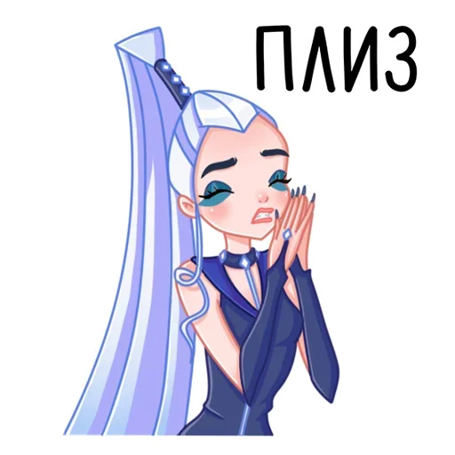 🙁 Стикер «Winx» для Telegram