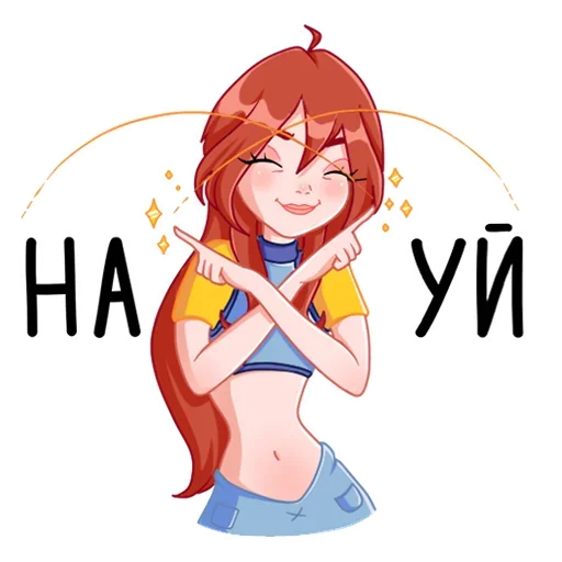 Стикерпак Winx для Telegram — скачать