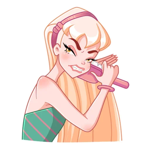 😫 Стикер «Winx» для Telegram