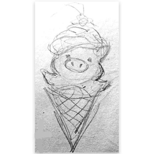 🍦 Стикер «Pig Valera WiP» для Telegram