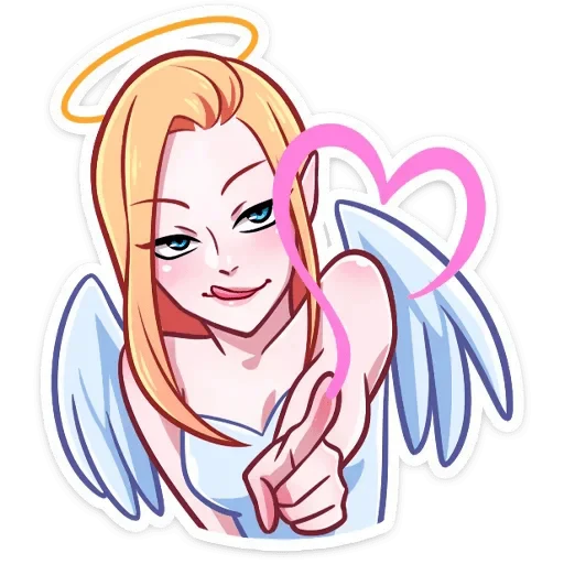 ❤️ Стикер «wikkin» для Telegram