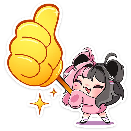🌟 Стикер «Виспи» для Telegram