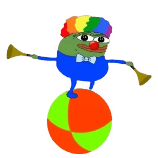 🤡 Стикер «CLOWNS» для Telegram