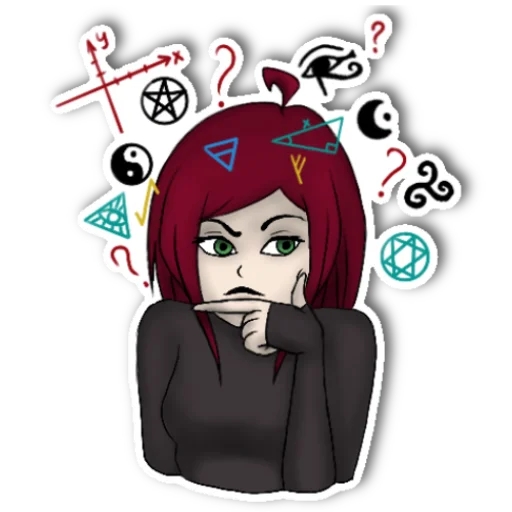 🤔 Стикер «WitchBitch» для Telegram