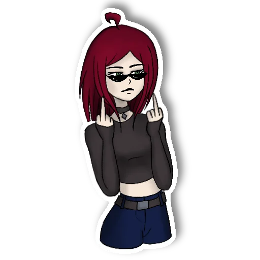 🖕 Стикер «WitchBitch» для Telegram