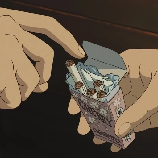 🖤 Стикер «Houtarou Oreki» для Telegram