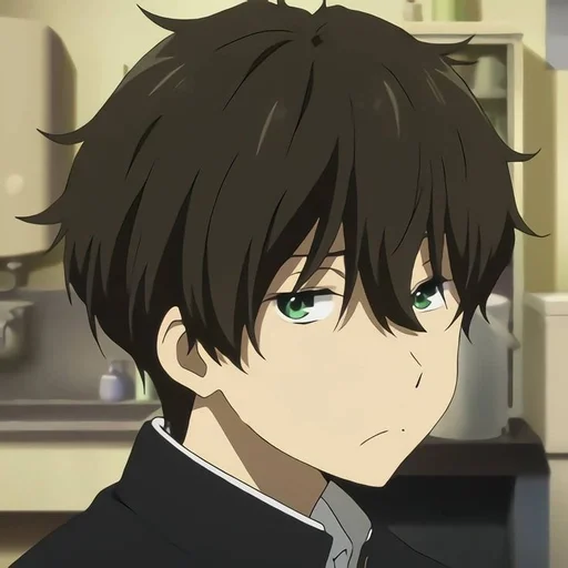 🖤 Стикер «Houtarou Oreki» для Telegram