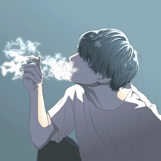 🖤 Стикер «Houtarou Oreki» для Telegram