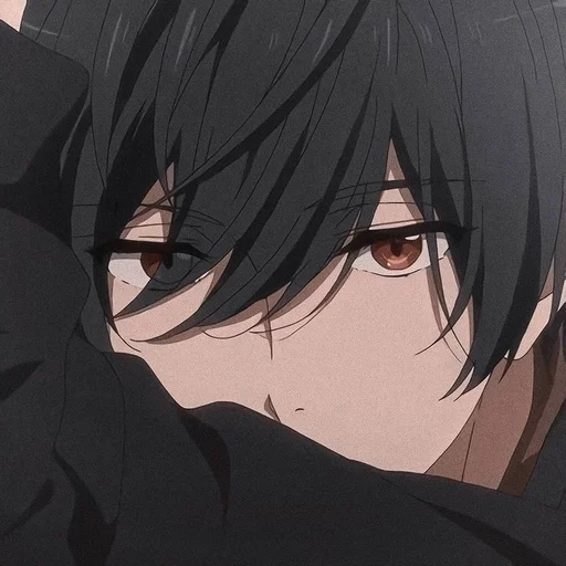 🖤 Стикер «Houtarou Oreki» для Telegram