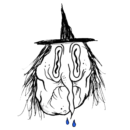 😢 Стикер «WITCHLAND» для Telegram