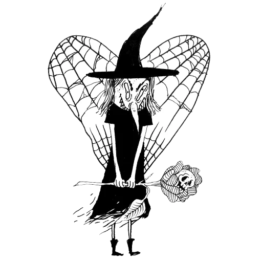 🌷 Стикер «WITCHLAND» для Telegram
