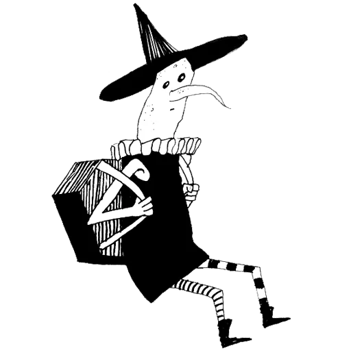 🌑 Стикер «WITCHLAND» для Telegram