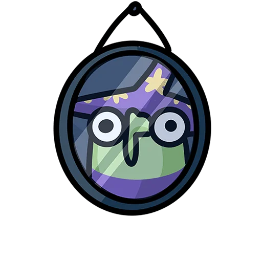 🪞 Стикер «Ведьма Без Текста» для Telegram