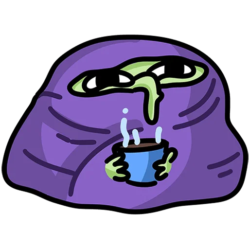 ☕️ Стикер «Ведьма Без Текста» для Telegram