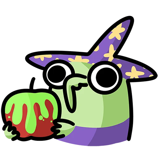 🎃 Стикер «Ведьма Без Текста» для Telegram