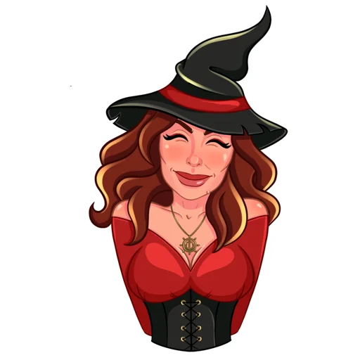☺️ Стикер «Witchulitta» для Telegram