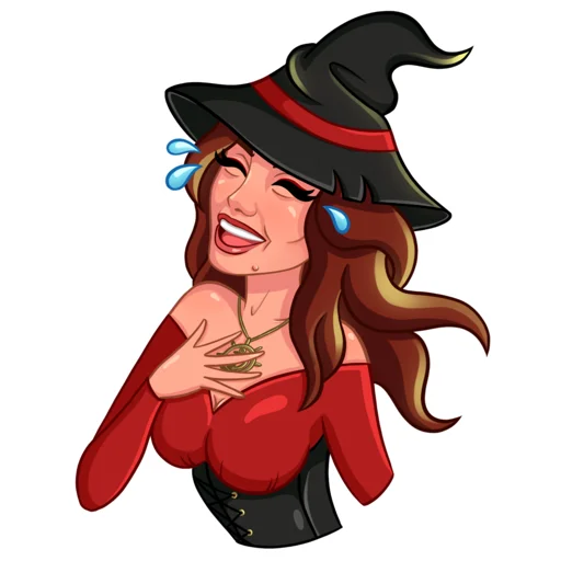 🤣 Стикер «Witchulitta» для Telegram