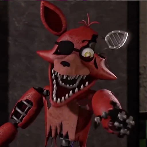 🦊 Стикер «Unwithered/Withered Foxy» для Telegram