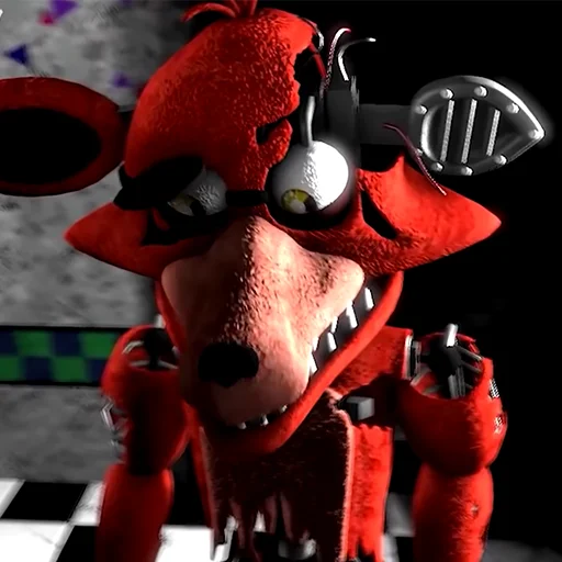 🦊 Стикер «Unwithered/Withered Foxy» для Telegram