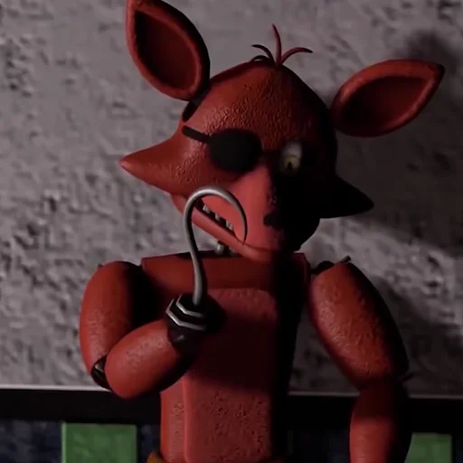 🦊 Стикер «Unwithered/Withered Foxy» для Telegram