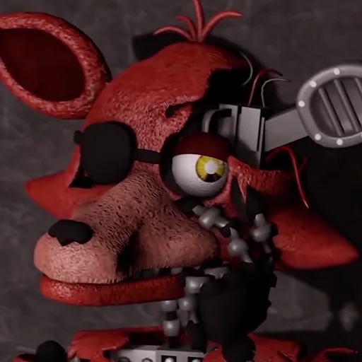 🦊 Стикер «Unwithered/Withered Foxy» для Telegram