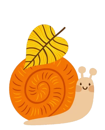 🐌 Стикер «With Love» для Telegram