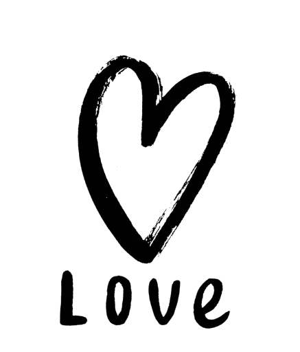 ❤ Стикер «With Love» для Telegram