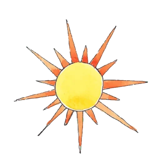 🌞 Стикер «With Love» для Telegram