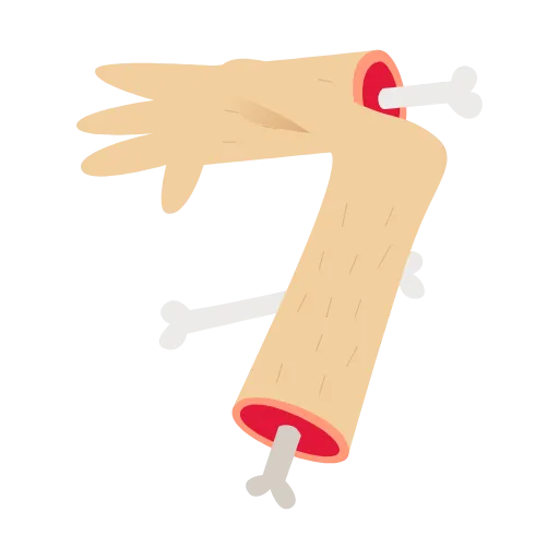 🔢 Эмодзи «без конечностей» для Telegram