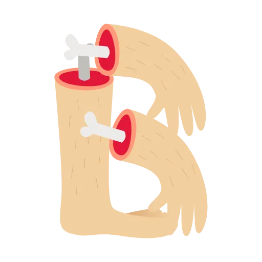 🔠 Эмодзи «без конечностей» для Telegram