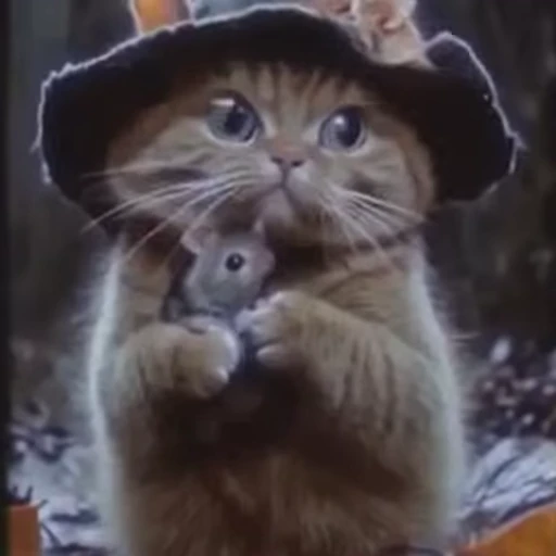 Стикерпак Wizard Cat для Telegram