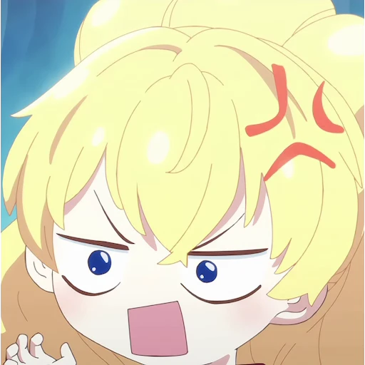😡 Стикер «Who Made Me a Princess» для Telegram